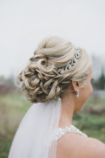 Veil and headpiece?
