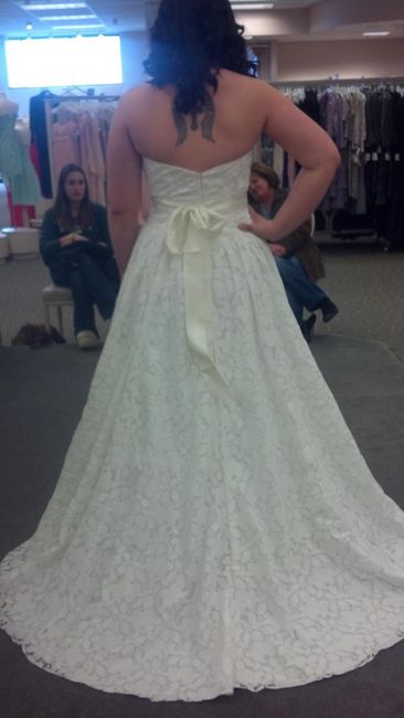 I said HELL YES to the dress!