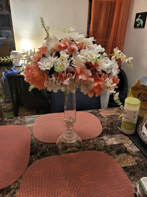 Flower center pieces 1