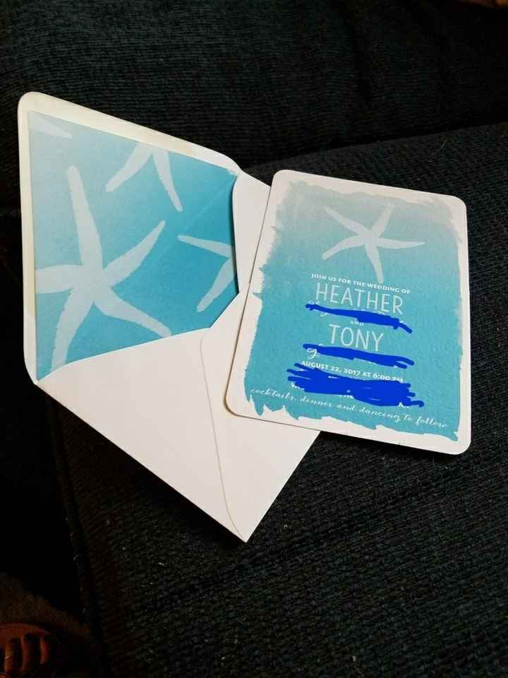 Show me your invites!! :)