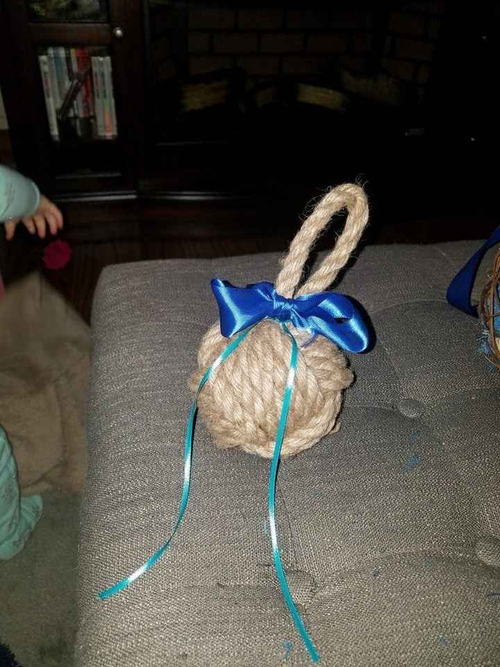 Flower girl and ring bearer props