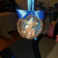 Flower girl and ring bearer props