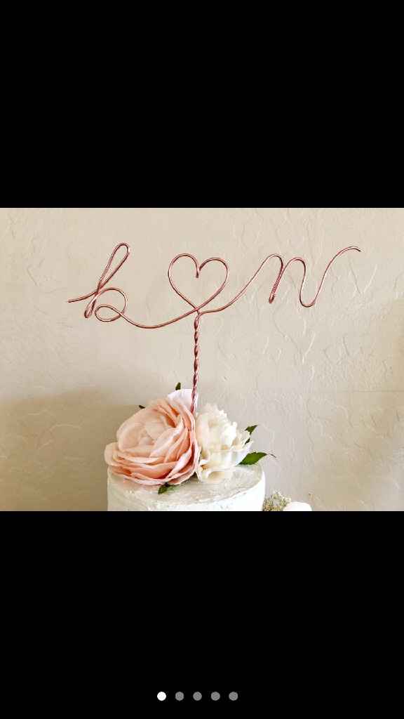 Show me your cake toppers - 1