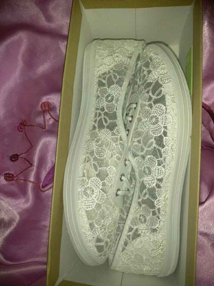 Shoes before venue lol