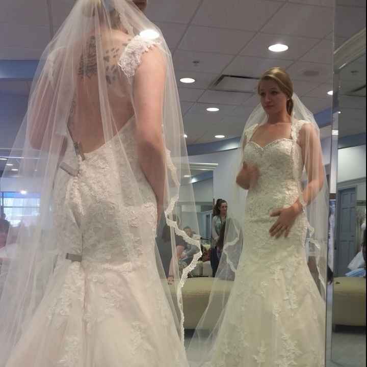 Show off your dress!!