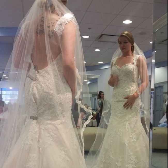 Show off your dress!!