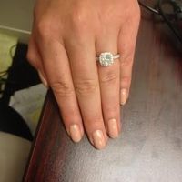 Might be rude to ask but how many CT's is your engagement ring? What is average?
