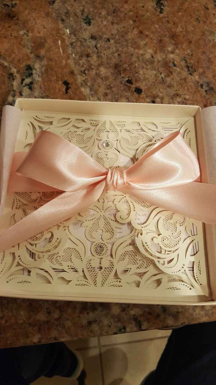 Laser Cut Invitations