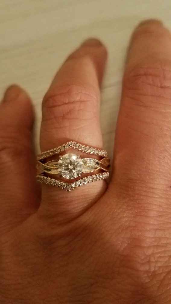  How did you decide design of e-ring/wedding band? - 1