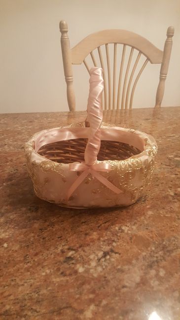 Yesterday was a productive night Basket and Veil