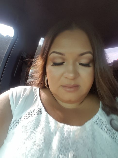 Engagement picture makeup