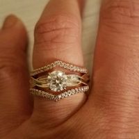 Anyone else do a double wedding band?