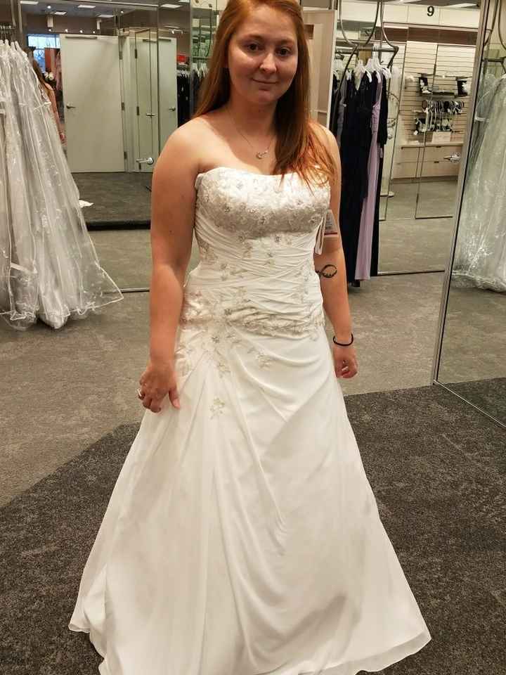  "yes" to the dress !! - 1