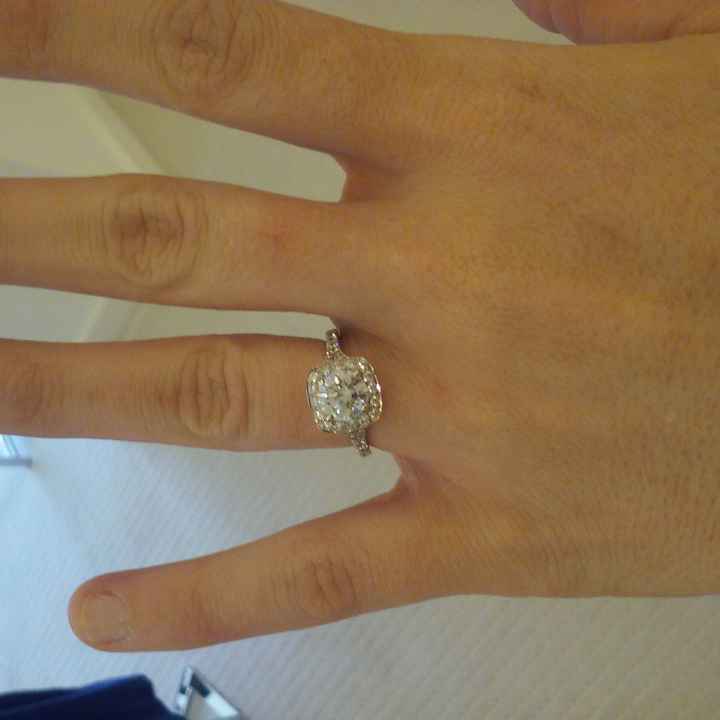 Small engagement rings unite!