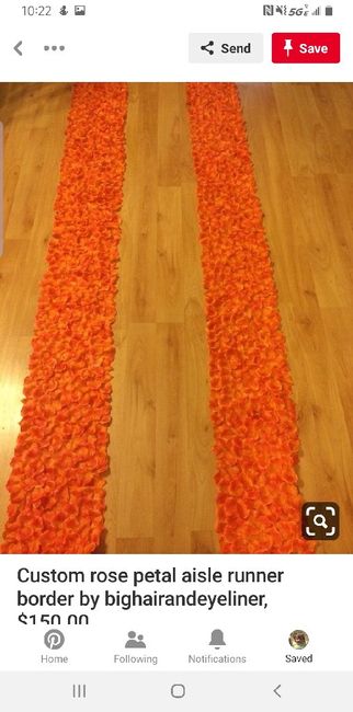 Outside ceremony...should you use an aisle runner? 3