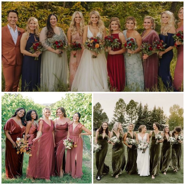 Bridesmaids dresses - 1
