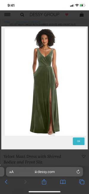 Green bridesmaid dresses? 6