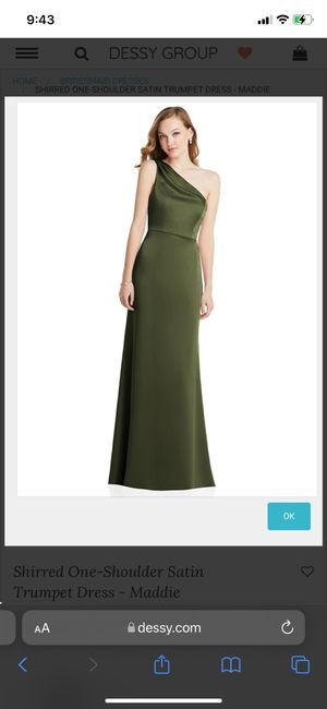 Green bridesmaid dresses? 7