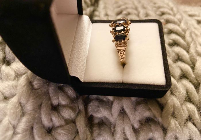 I'm smitten!! Anyone else doing a non-traditional wedding band? 2