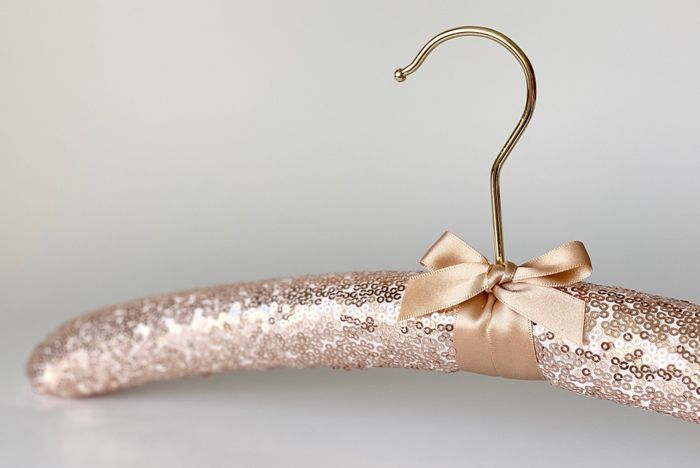 Alternative for Personalized Wedding Dress Hanger 5