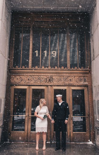 Thinking about a court house wedding. - 2