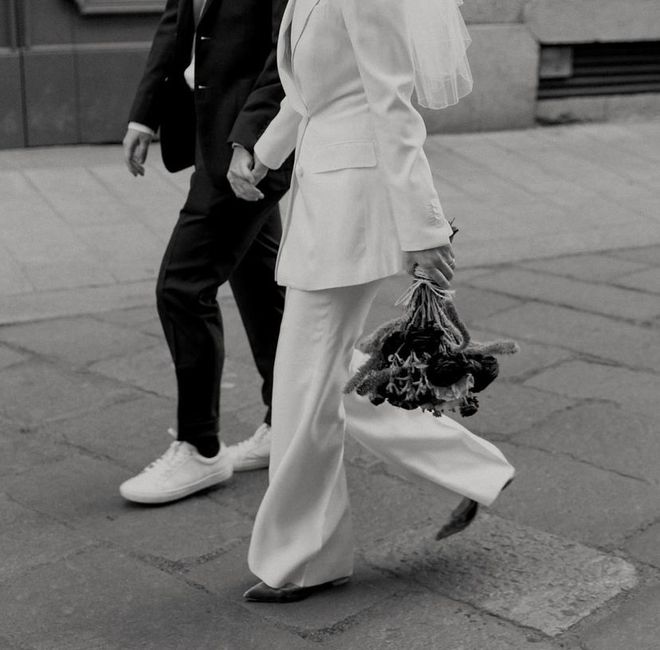 Bridal pant suit or jumpsuit - 2