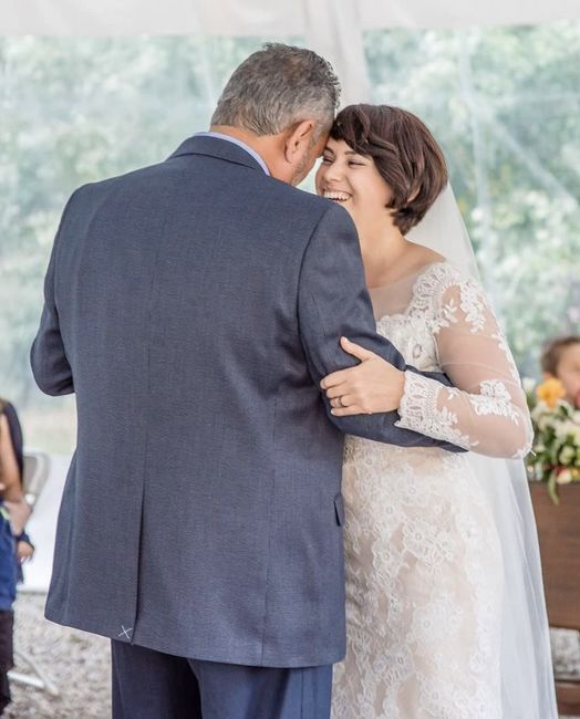 Short hair, long sleeves, and a wedding veil? - 13