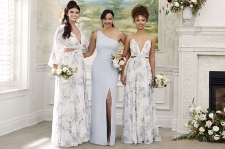 Mismatched floral for 2 bridesmaids? 12