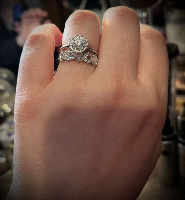 Wedding band inspo? I’m not good at this. 2