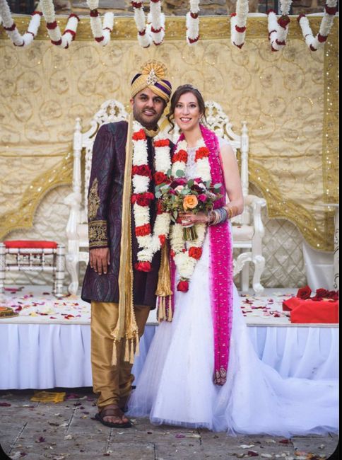 Western bride who wants to wear a white wedding dress to Hindu ceremony - 8