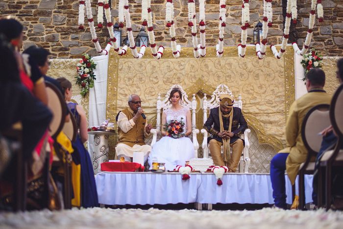 Western bride who wants to wear a white wedding dress to Hindu ceremony - 10