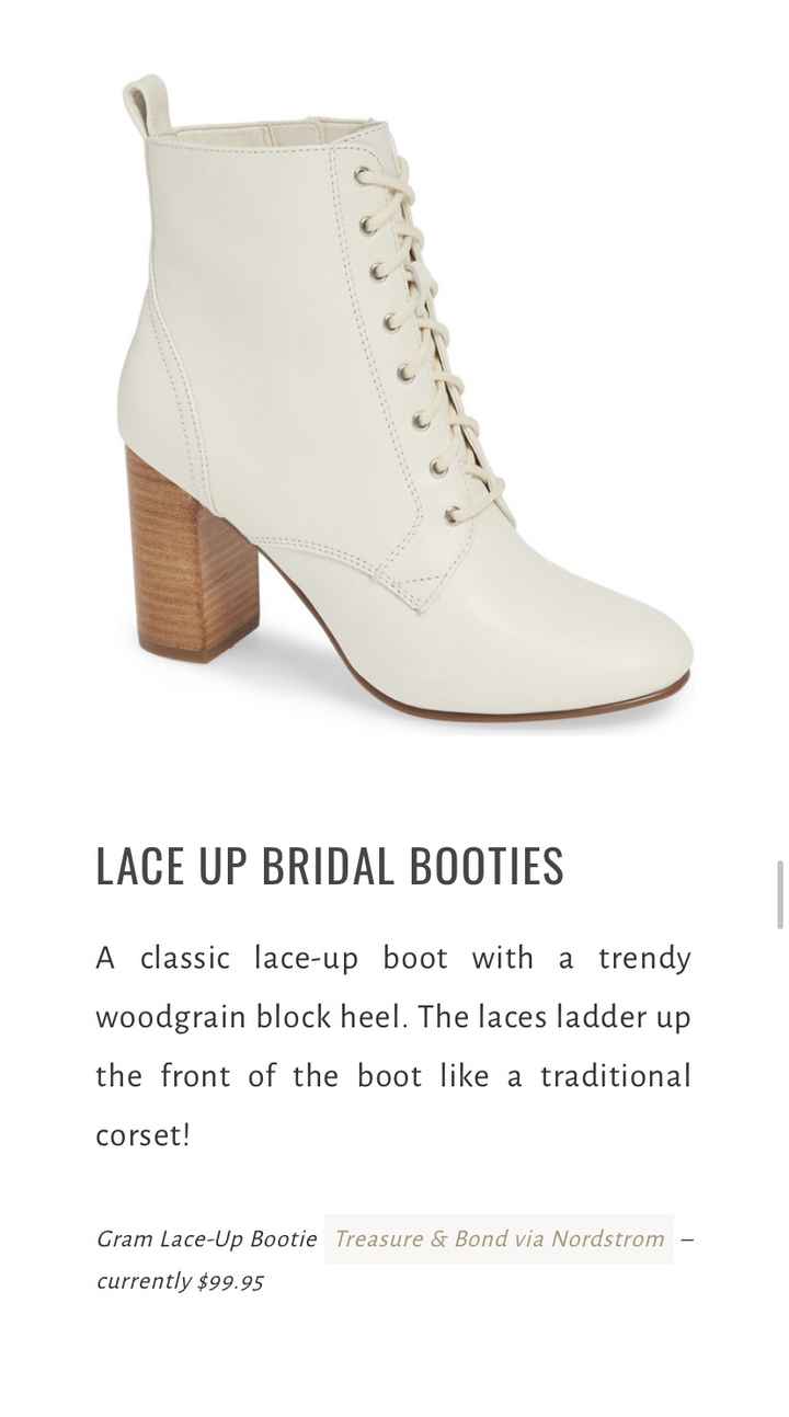 Treasure and bond clearance gram lace up bootie