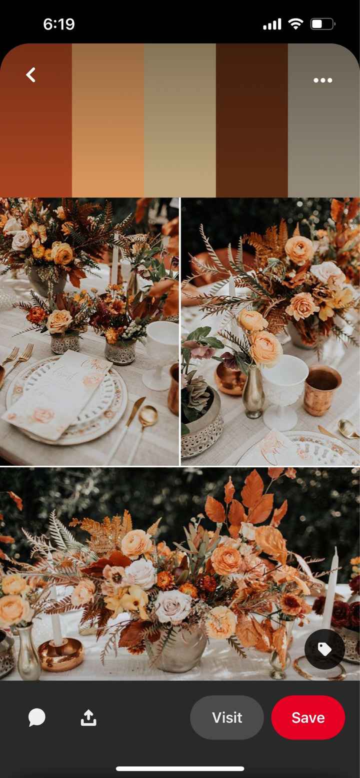 Help!! regretting dress choice because of bridesmaid colours - 1