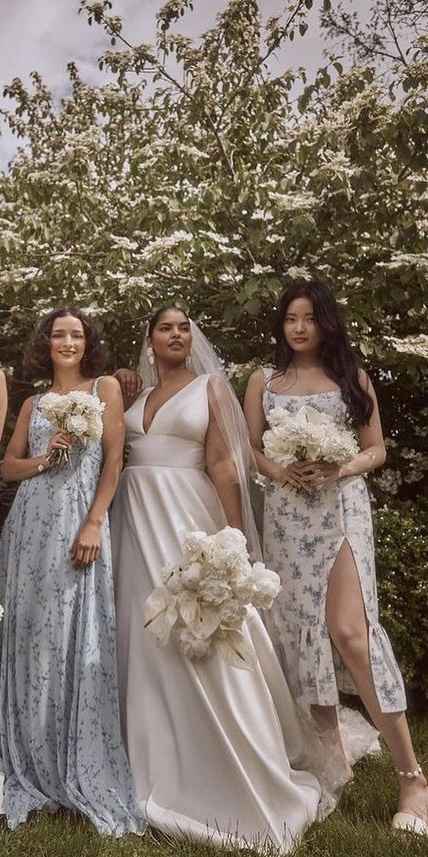 Mismatched floral for 2 bridesmaids? - 10