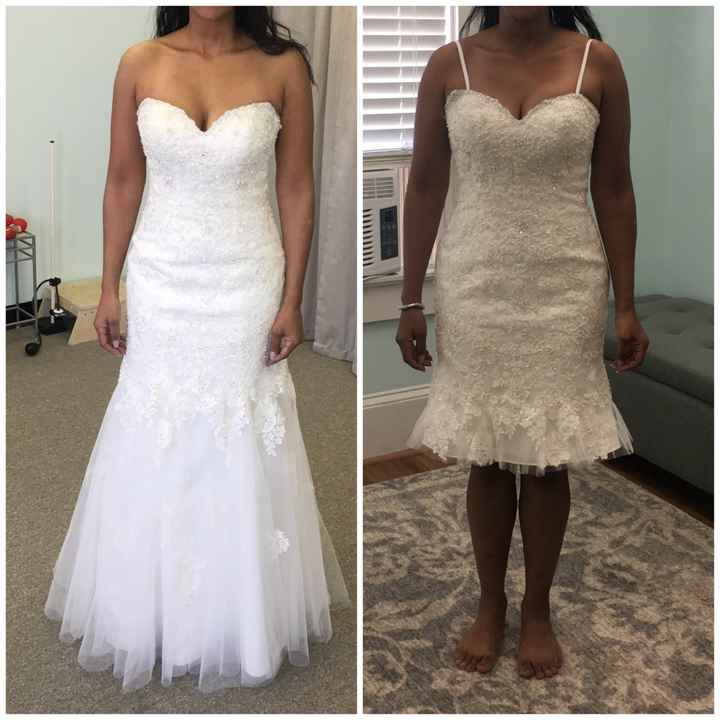 Turning Wedding Dress into Cocktail Dress, Weddings, Wedding Attire, Wedding Forums