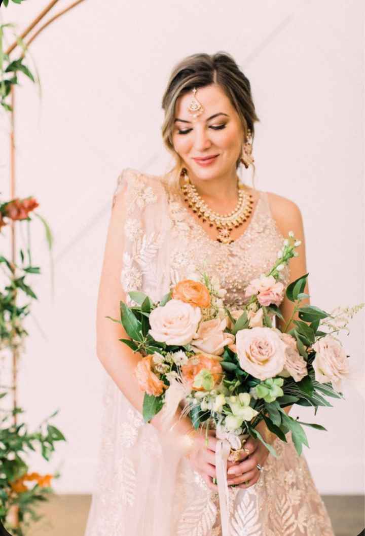 Western bride who wants to wear a white wedding dress to Hindu ceremony - 5