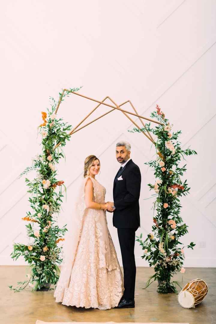 Western bride who wants to wear a white wedding dress to Hindu ceremony - 6