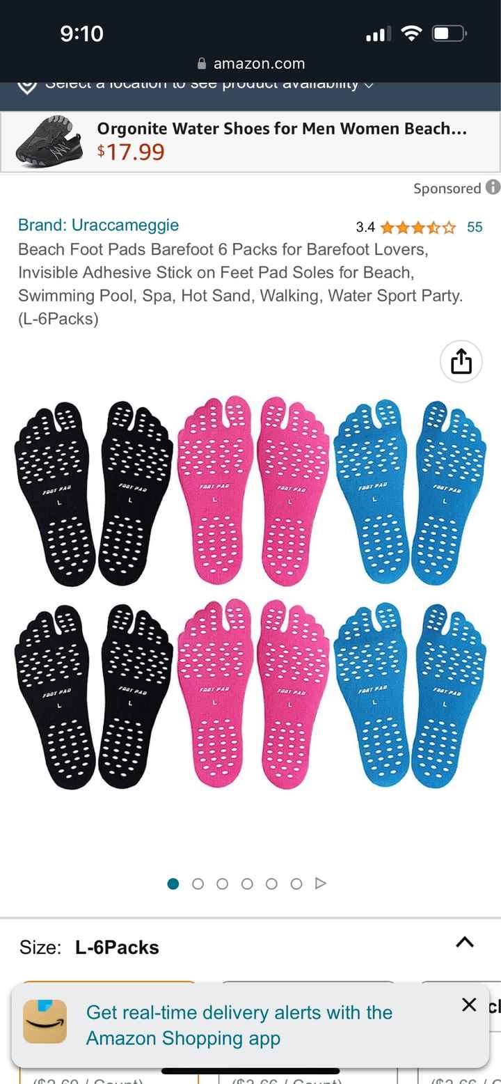 Beach wedding- barefoot or shoes? - 2