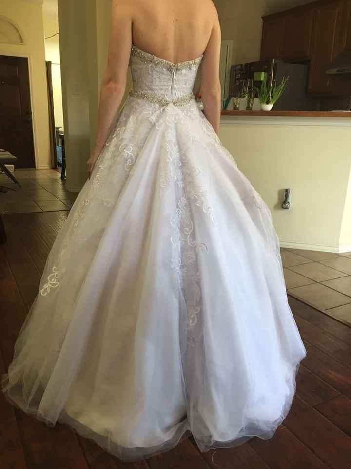 Said Yes to My Finished Dress!