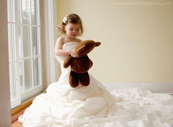 Handing down wedding dresses