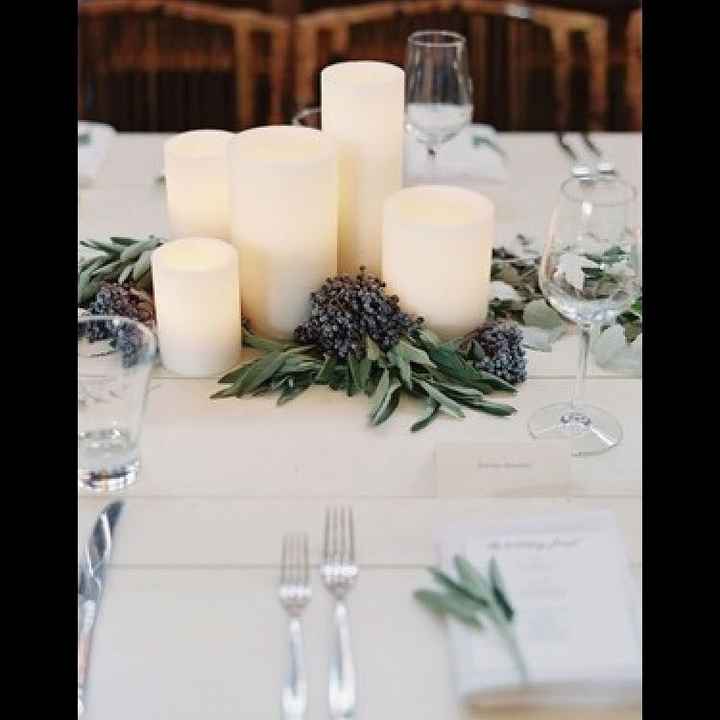 Let me see your flower-less centerpieces!