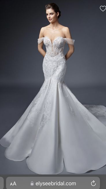 Where can i find satin or mikado mermaid gowns like these?! 3