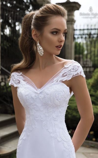 Where can i find satin or mikado mermaid gowns like these?! 7