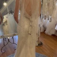Opinions needed- is it weird to have a floor length veil with my custom dress? - 7
