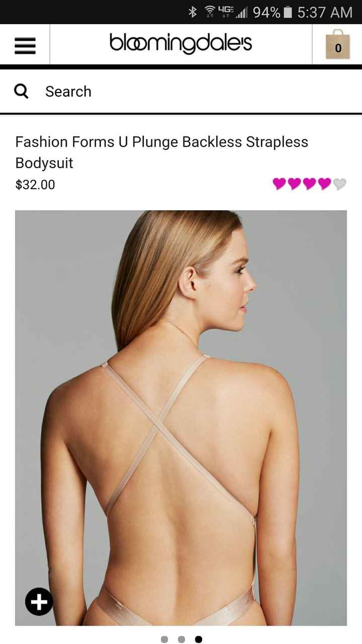 No Shapewear 4 My Dress... Don't know if I can where it