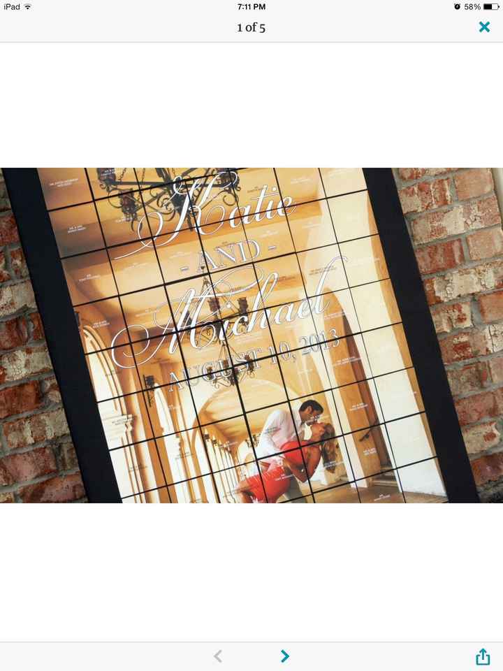 Show me your escort/place cards or seating charts