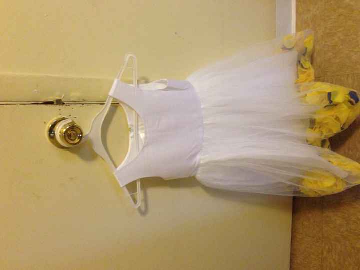 Flower Girl dresses are done!!