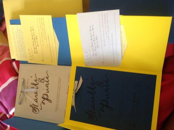 RSVP card input please!