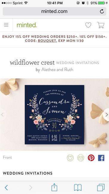 Invitations