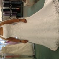 Show me your dress for an outside wedding..